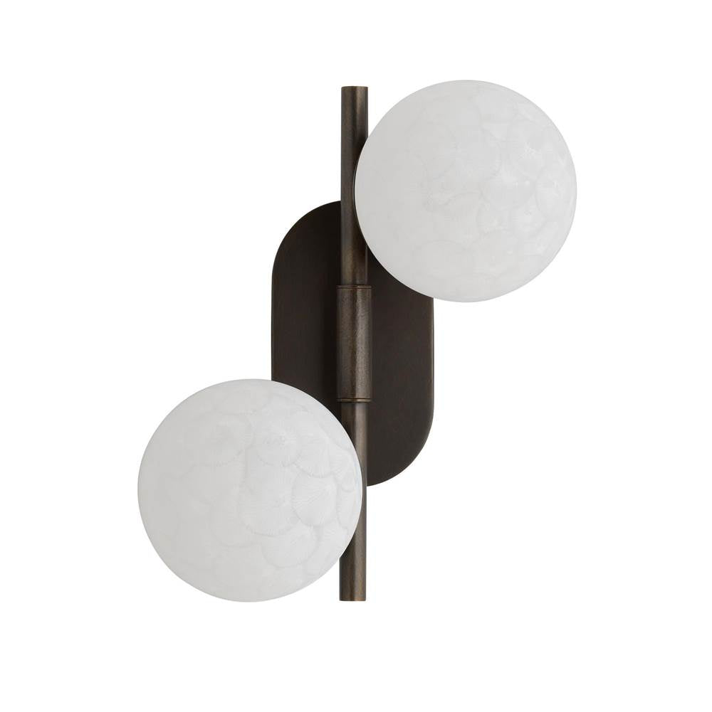 Arteriors Home DWC61 English Bronze,English Bronze Julie Sconce Image 6