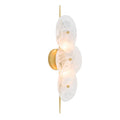 Arteriors Home DWC64 White Glaze,Antique Brass Kylie Sconce Image 1