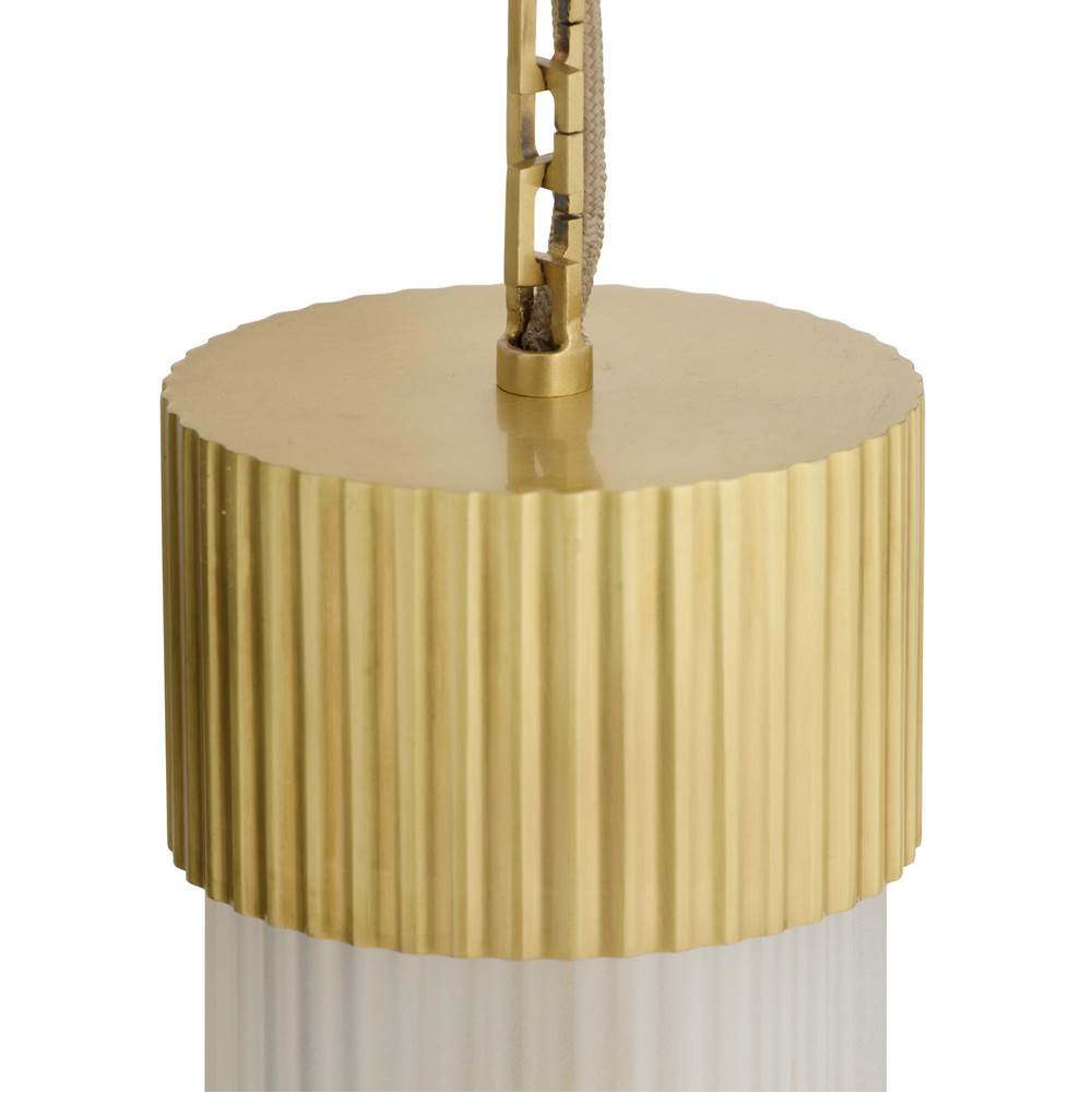 Arteriors Home DWC65 Frosted,Antique Brass Jayce Sconce Image 3