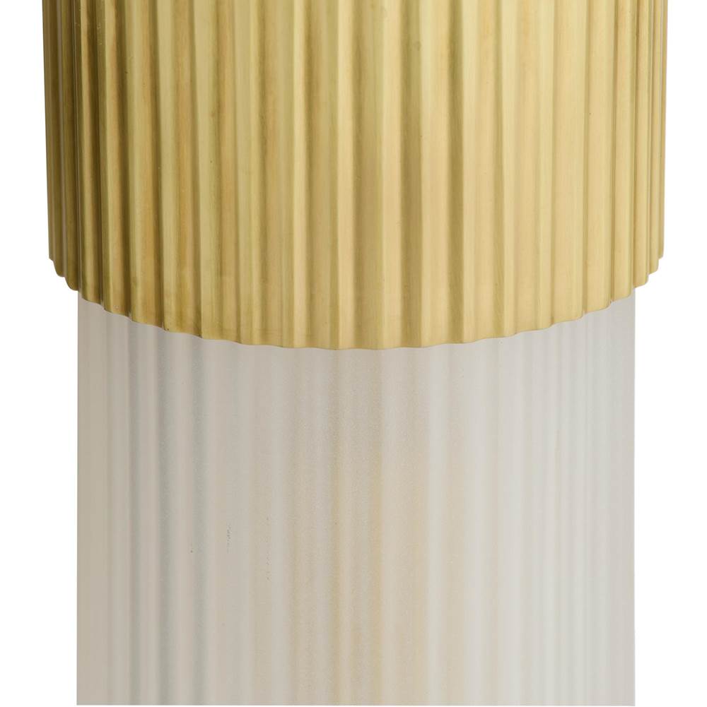 Arteriors Home DWC65 Frosted,Antique Brass Jayce Sconce Image 2
