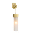 Arteriors Home DWC65 Frosted,Antique Brass Jayce Sconce Image 1