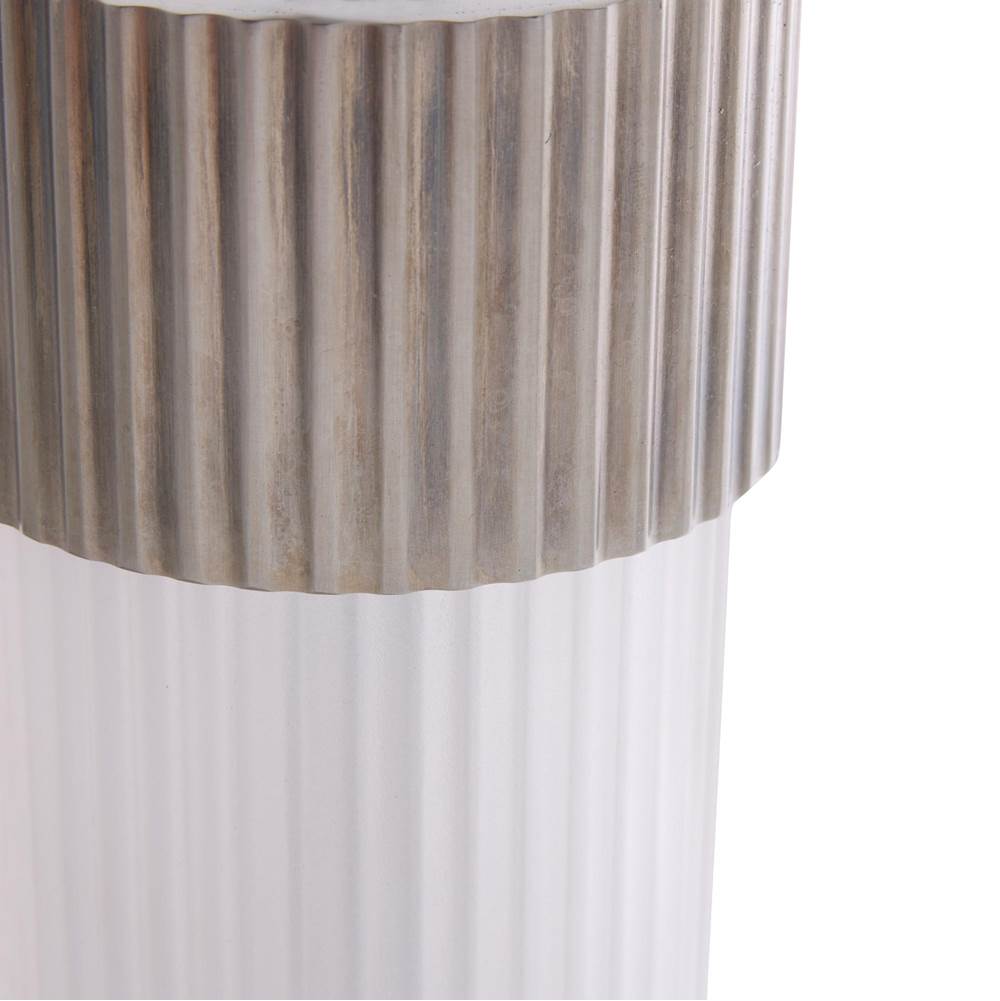 Arteriors Home DWC66 Frosted,Vintage Silver Jayce Sconce Image 2