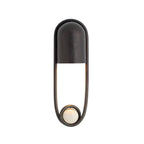 Arteriors Home DWC68 English Bronze,English Bronze,White and Gray Ilma Sconce Image 8