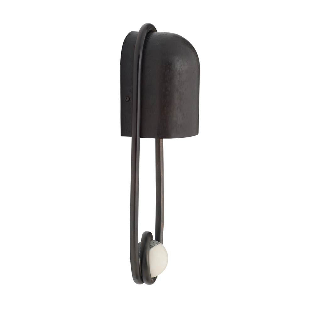 Arteriors Home DWC68 English Bronze,English Bronze,White and Gray Ilma Sconce Image 4