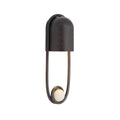 Arteriors Home DWC68 English Bronze,English Bronze,White and Gray Ilma Sconce Image 1