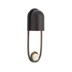 Arteriors Home DWC68 English Bronze,English Bronze,White and Gray Ilma Sconce Image 1