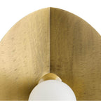 Arteriors Home DWC69 Antique Brass Itzia Sconce Image 3