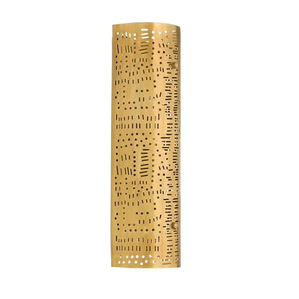 Arteriors Home DWI24 Antique Brass Jarrett Sconce Image 6
