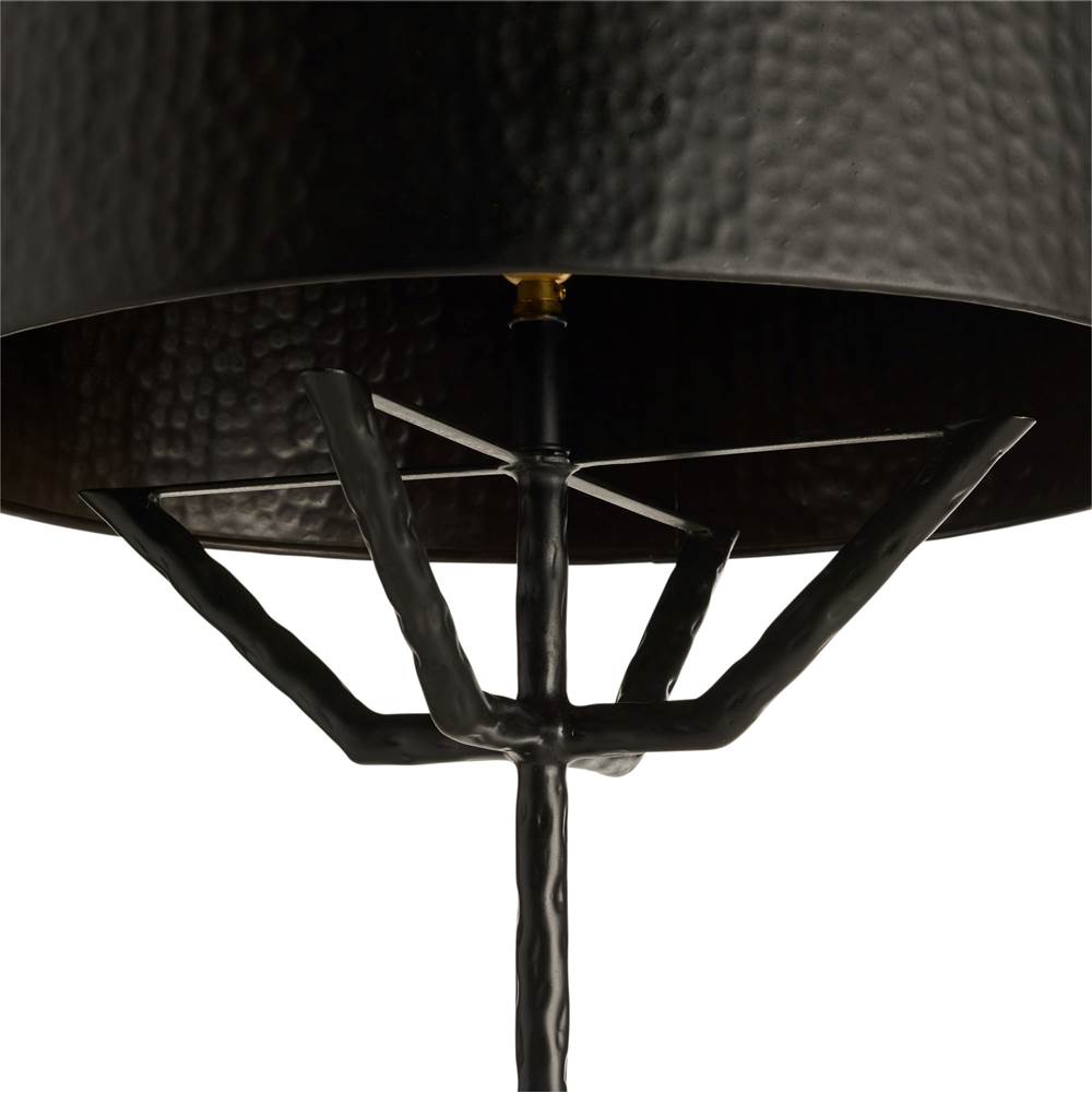 Arteriors Home PFI17 White,Natural Iron,Natural Iron Juneau Floor Lamp Image 6