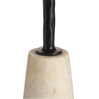 Arteriors Home PFI17 White,Natural Iron,Natural Iron Juneau Floor Lamp Image 5