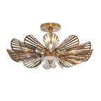 Arteriors Home DFI06 Vintage Brass Francesca Flush Mount Image 9
