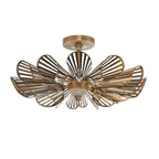 Arteriors Home DFI06 Vintage Brass Francesca Flush Mount Image 8