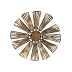 Arteriors Home DFI06 Vintage Brass Francesca Flush Mount Image 4