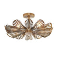 Arteriors Home DFI06 Vintage Brass Francesca Flush Mount Image 1