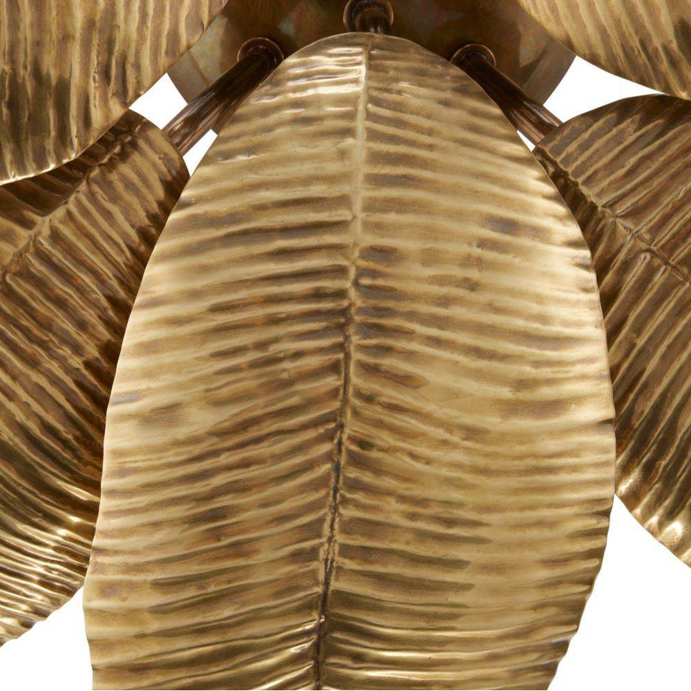 Arteriors Home DFI07 Vintage Brass,Vintage Brass Farah Flush Mount Image 3