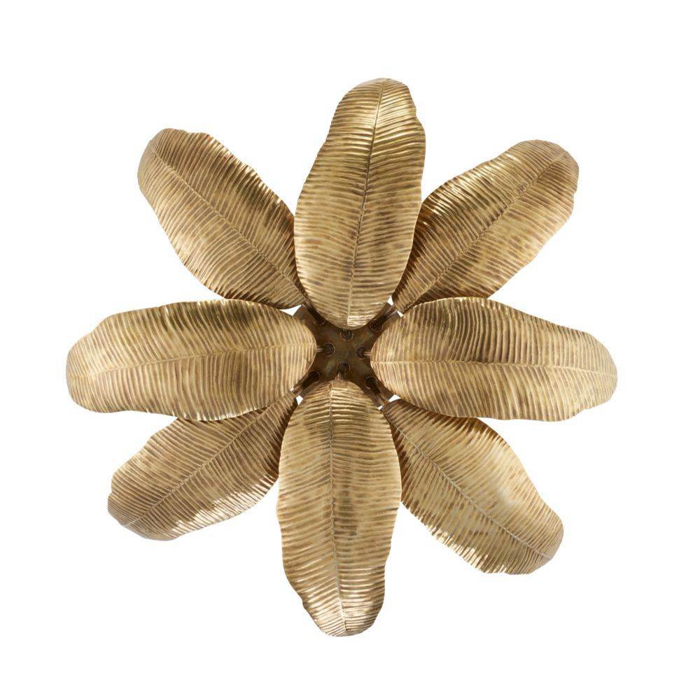 Arteriors Home DFI07 Vintage Brass,Vintage Brass Farah Flush Mount Image 2