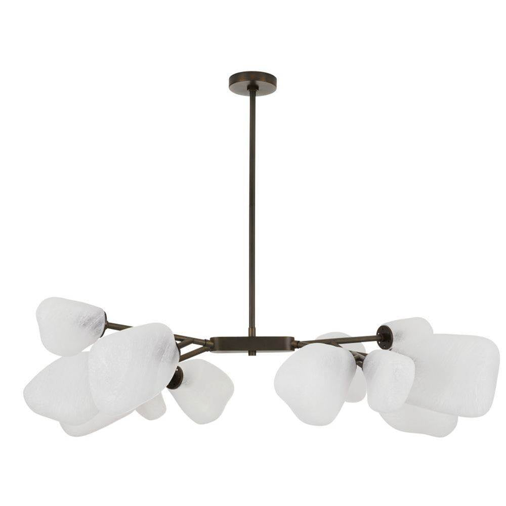 Arteriors Home DLC34 Frosted,English Bronze Grozny Chandelier Image 9