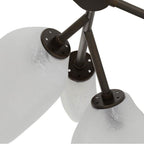 Arteriors Home DLC34 Frosted,English Bronze Grozny Chandelier Image 6