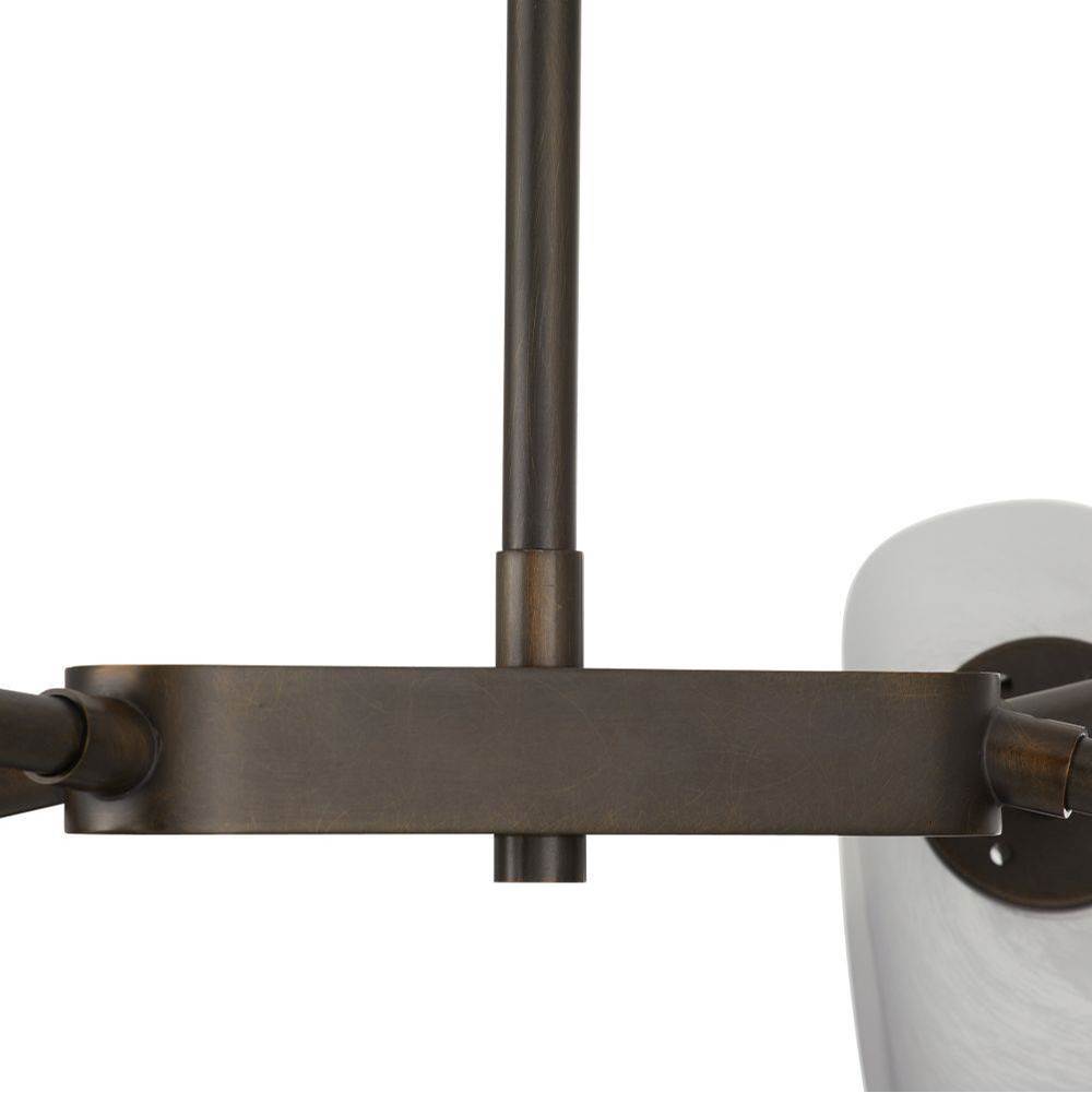 Arteriors Home DLC34 Frosted,English Bronze Grozny Chandelier Image 5