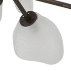 Arteriors Home DLC34 Frosted,English Bronze Grozny Chandelier Image 4