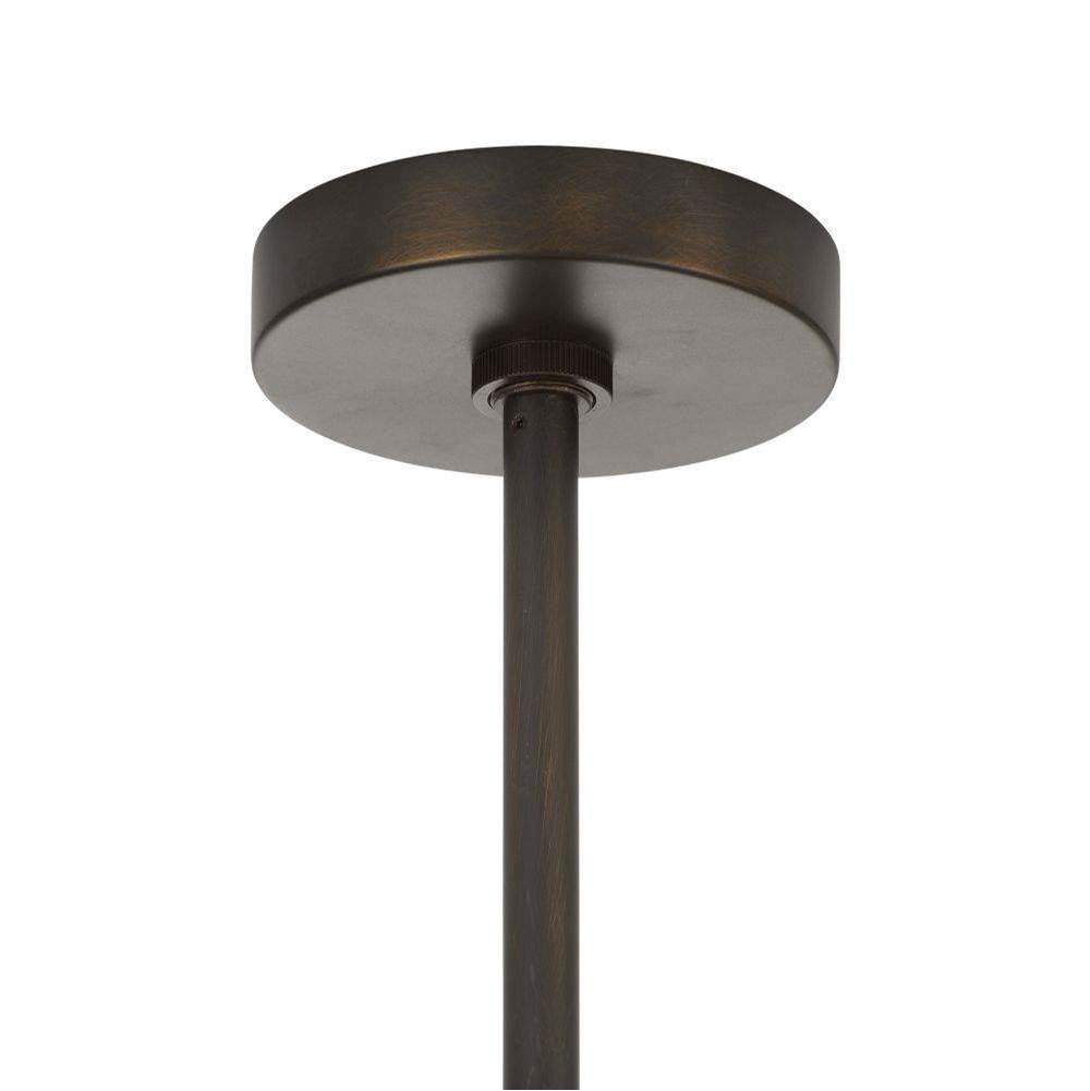 Arteriors Home DLC34 Frosted,English Bronze Grozny Chandelier Image 2