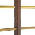 Arteriors Home DLC35 Clear,Antique Brass Hockless Chandelier Image 4