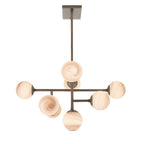 Arteriors Home DMC30 Coffee Swirl,Bronze Hadden Chandelier Image 6