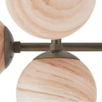 Arteriors Home DMC30 Coffee Swirl,Bronze Hadden Chandelier Image 4