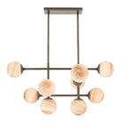 Arteriors Home DMC30 Coffee Swirl,Bronze Hadden Chandelier Image 1