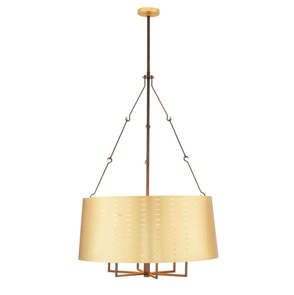 Arteriors Home DMC31 Antique Brass,English Bronze Felipe Chandelier Image 8