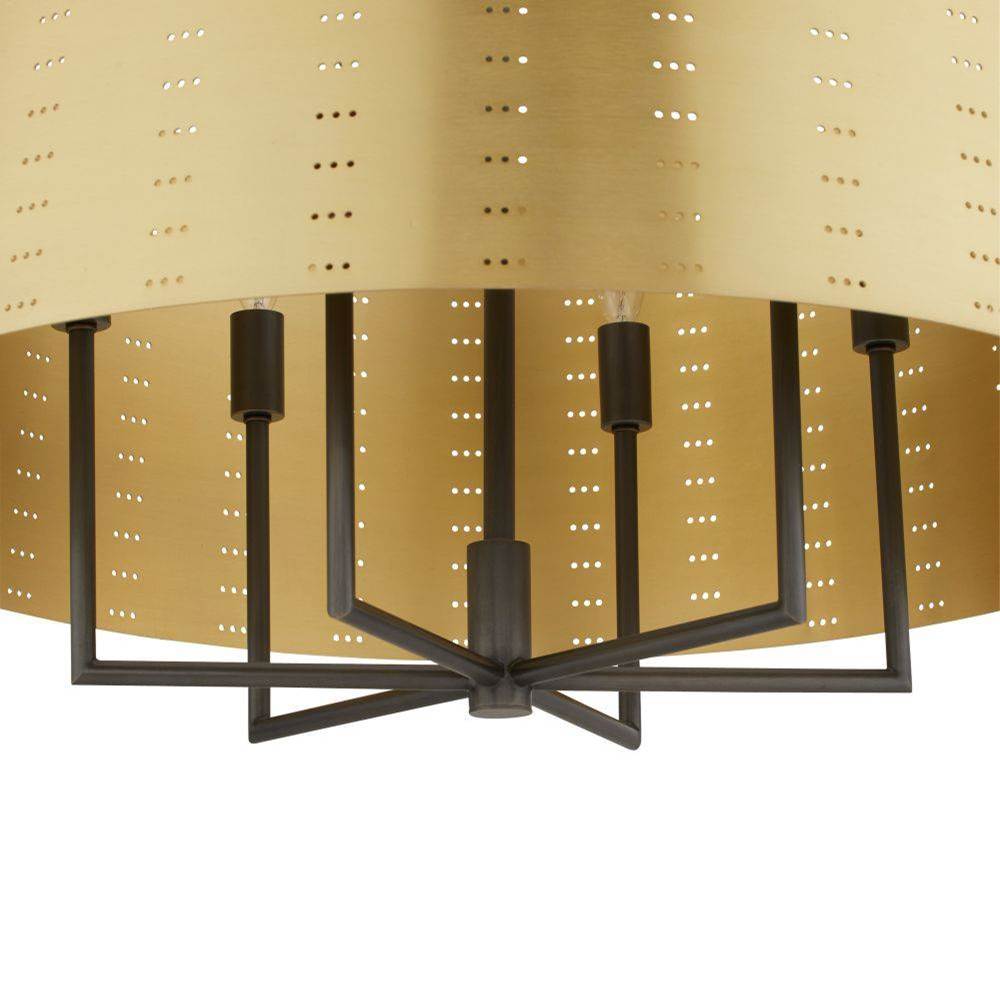 Arteriors Home DMC31 Antique Brass,English Bronze Felipe Chandelier Image 6