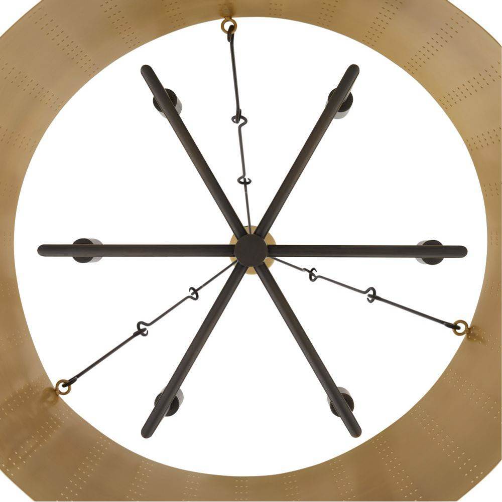 Arteriors Home DMC31 Antique Brass,English Bronze Felipe Chandelier Image 3