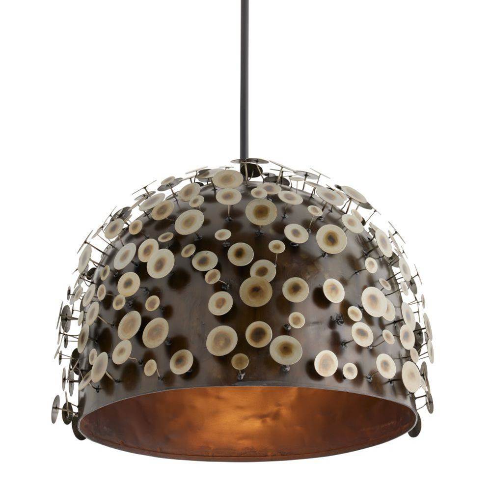 Arteriors Home DMI16 Burnt Iron,Bronze Rizzo Pendant Image 1