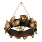 Arteriors Home DMI17 Antique Brass,Bronze Gaia Chandelier Image 4