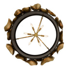 Arteriors Home DMI17 Antique Brass,Bronze Gaia Chandelier Image 2