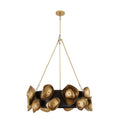 Arteriors Home DMI17 Antique Brass,Bronze Gaia Chandelier Image 1