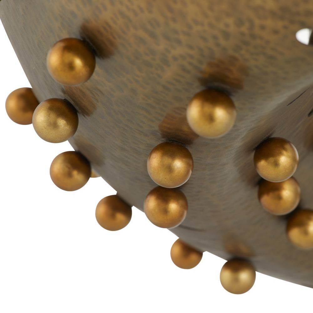 Arteriors Home DMI18 Antique Brass, Hardy Chandelier Image 6