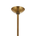 Arteriors Home DMI19 Vintage Brass,Smoke Faramond Chandelier Image 2