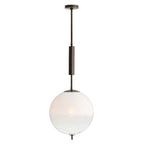 Arteriors Home DPC17 Frost Ombre,English Bronze Flagstaff Pendant Image 9