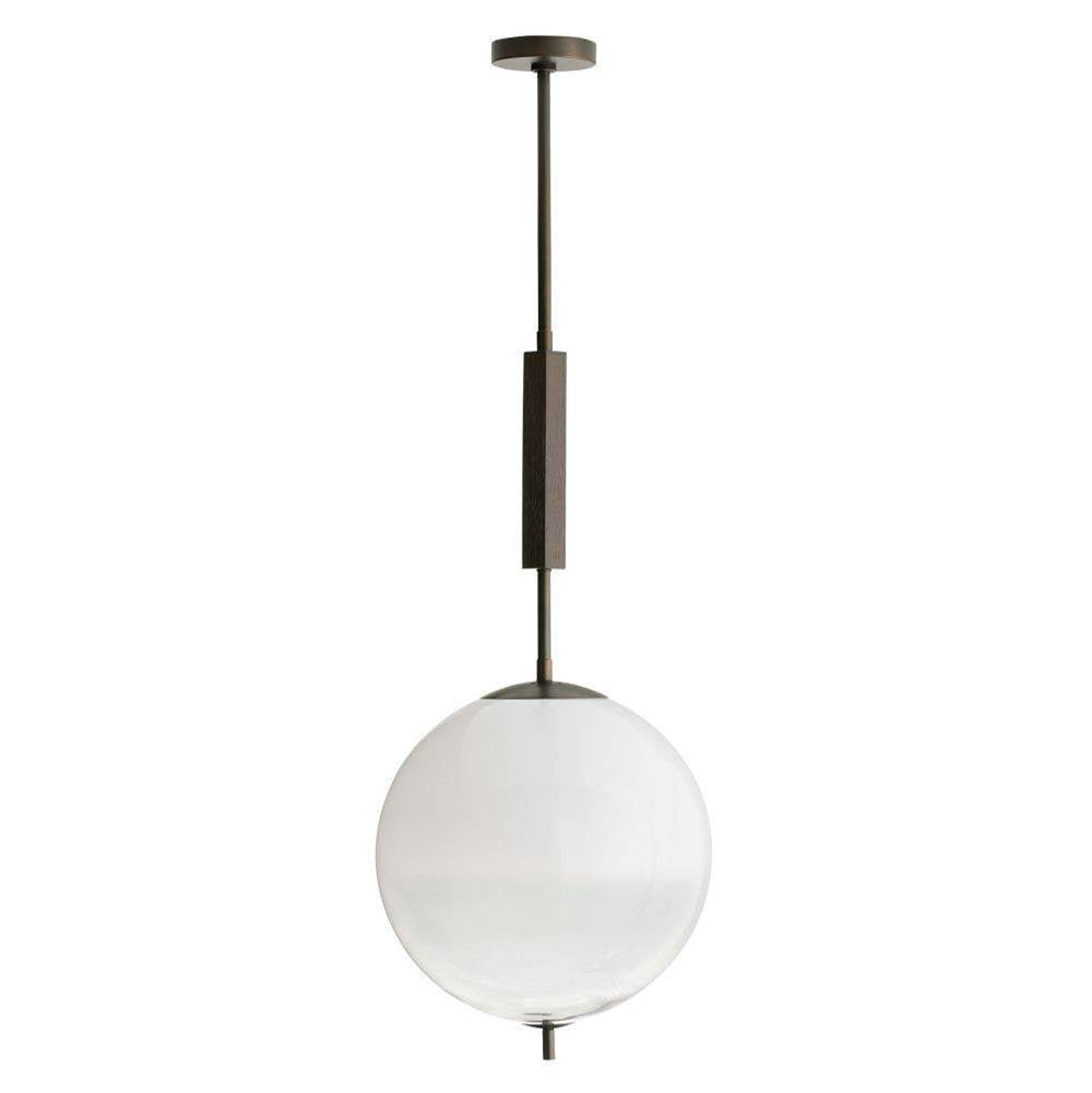 Arteriors Home DPC17 Frost Ombre,English Bronze Flagstaff Pendant Image 8