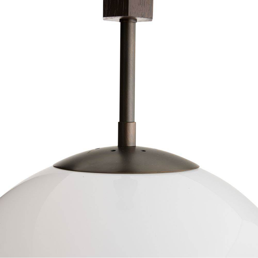 Arteriors Home DPC17 Frost Ombre,English Bronze Flagstaff Pendant Image 6