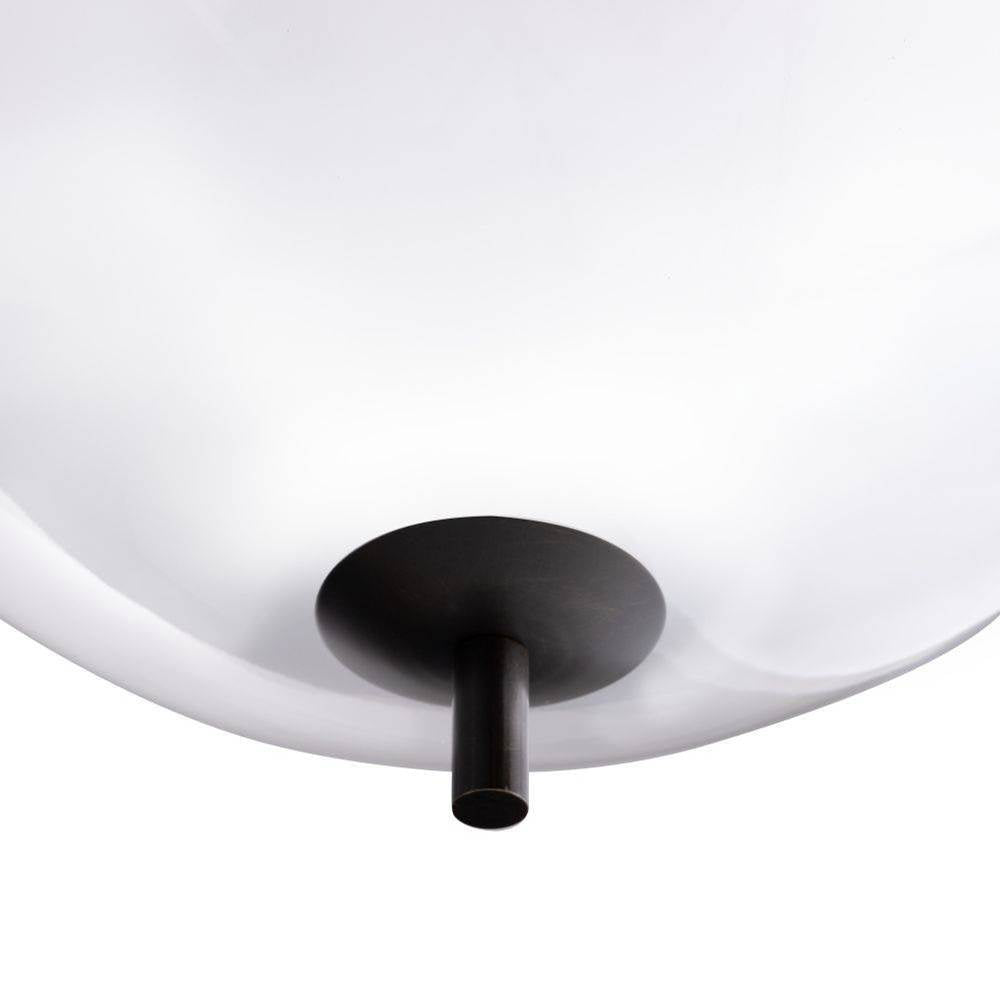 Arteriors Home DPC17 Frost Ombre,English Bronze Flagstaff Pendant Image 5