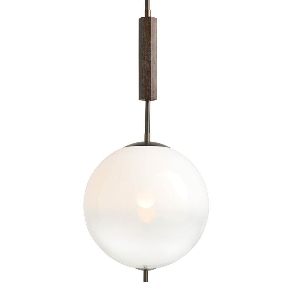 Arteriors Home DPC17 Frost Ombre,English Bronze Flagstaff Pendant Image 1