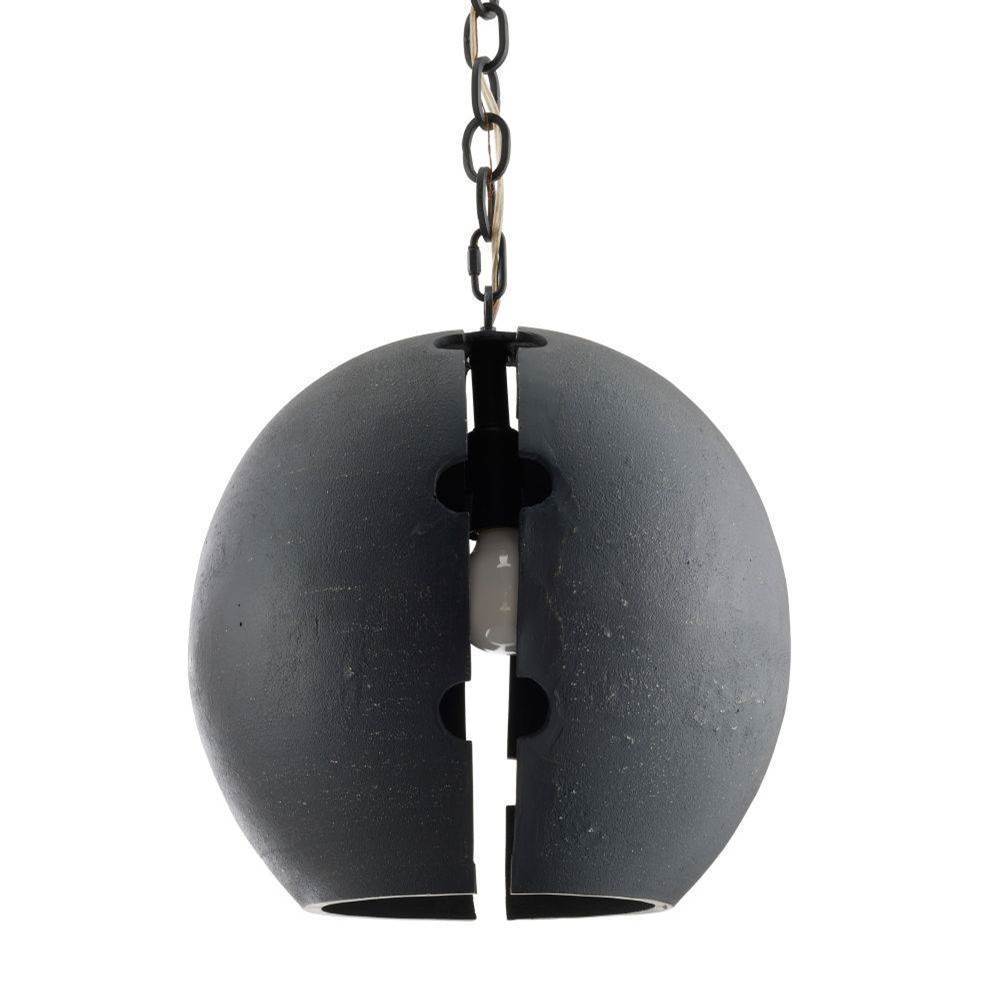 Arteriors Home DPI10 Matte Charcoal Hartland Pendant Image 6