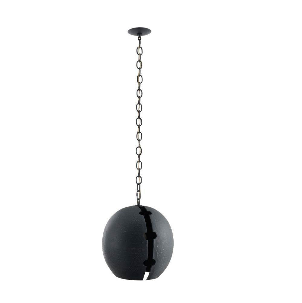Arteriors Home DPI10 Matte Charcoal Hartland Pendant Image 5