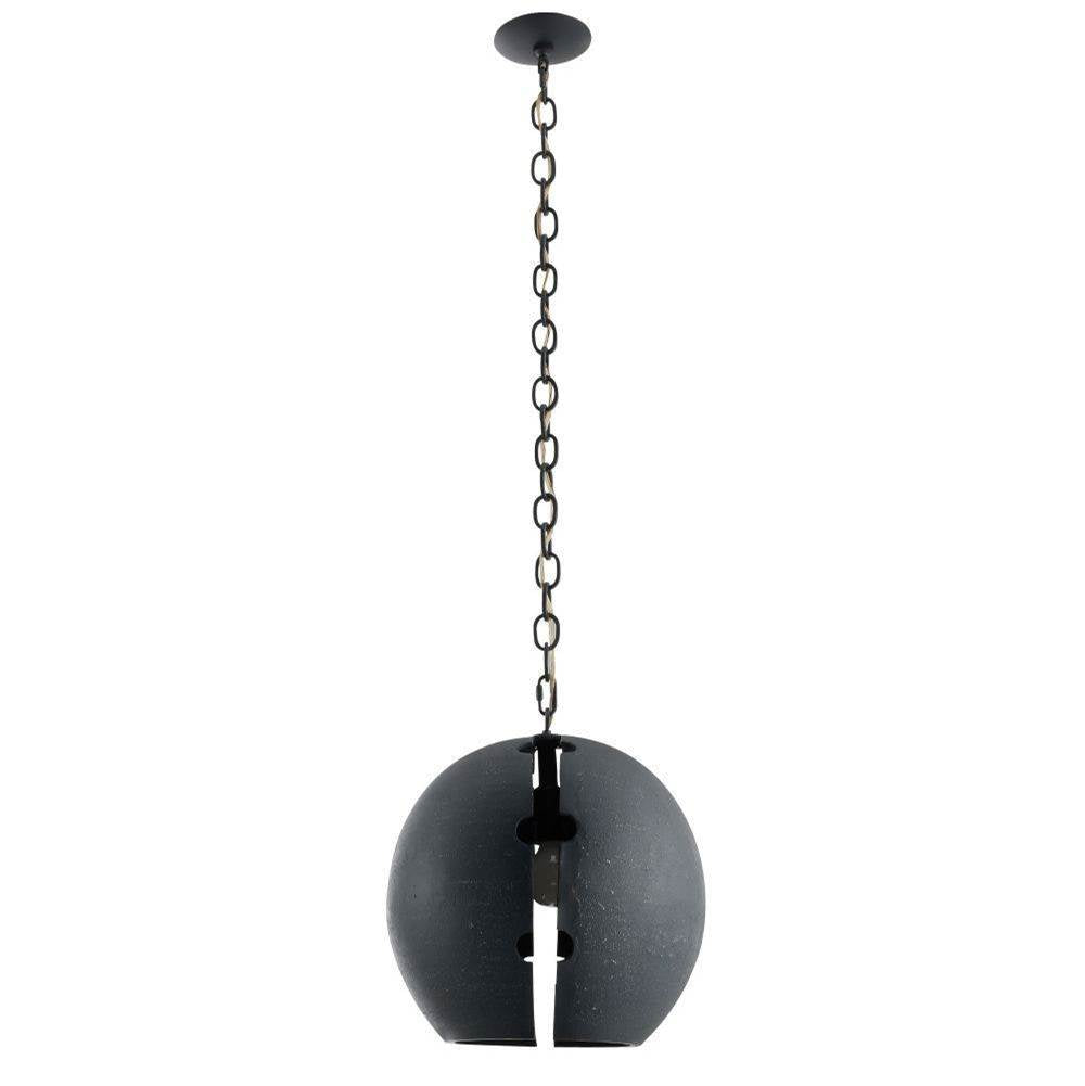Arteriors Home DPI10 Matte Charcoal Hartland Pendant Image 4