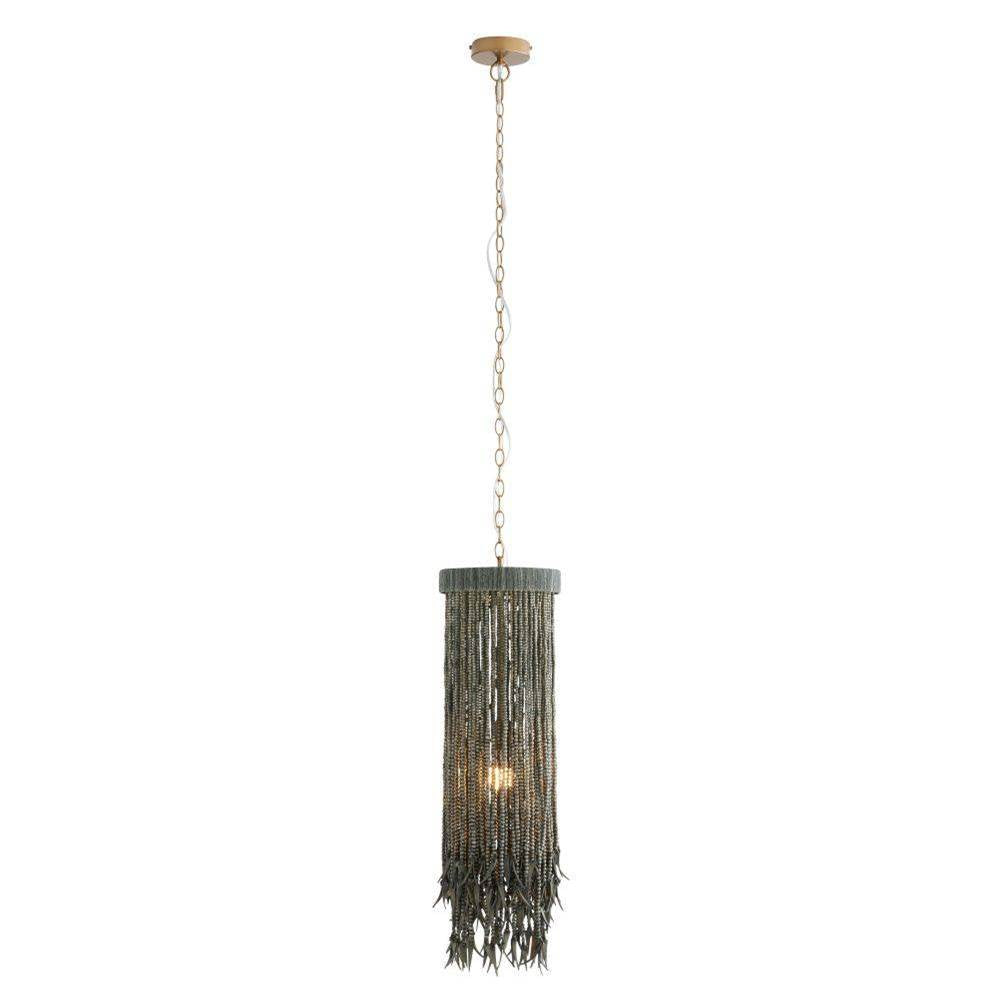 Arteriors Home DPS07 Dark Gray Wash,Antique Brass Baja Pendant Image 9