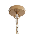 Arteriors Home DPS07 Dark Gray Wash,Antique Brass Baja Pendant Image 4