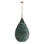 Arteriors Home DSS04 Eucalyptus Stain,Dark Eucalyptus Stain Ferndale Pendant Image 8