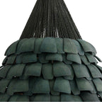 Arteriors Home DSS04 Eucalyptus Stain,Dark Eucalyptus Stain Ferndale Pendant Image 4